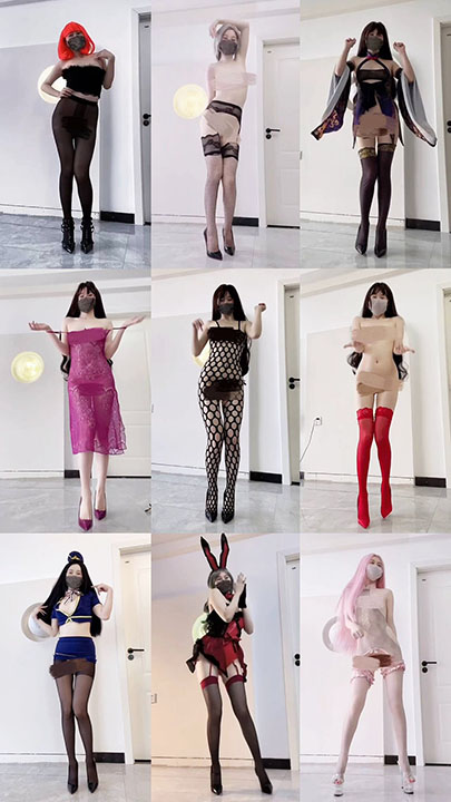 TT|冰冰爱跳舞/冰冰森 6月新番长腿冰冰会员群热舞FULI 207V/2.16G*