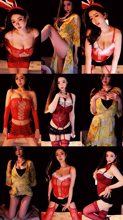 CC|小燃燃 9月新番低胸抖奶摇晃翘臀热舞 5V/1.53G