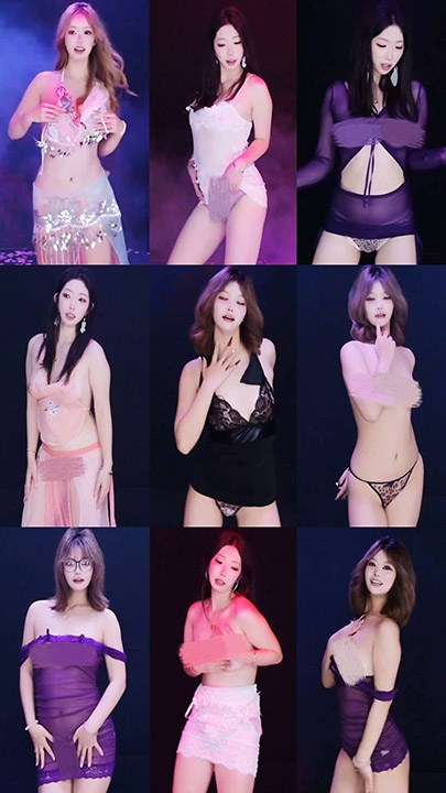 网红直播 国内CrazyGirl888舞团团队精彩热舞剪辑 16V/2.71G*