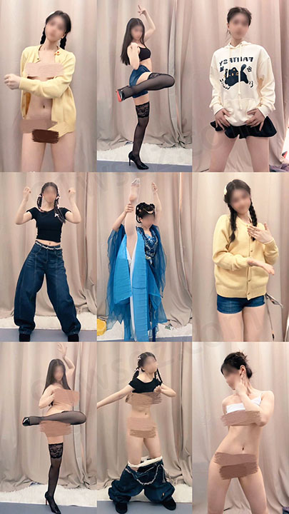 网红主播 小乔(以安) 顶级舞蹈生最新VIP付费舞蹈 14V/0.7G*