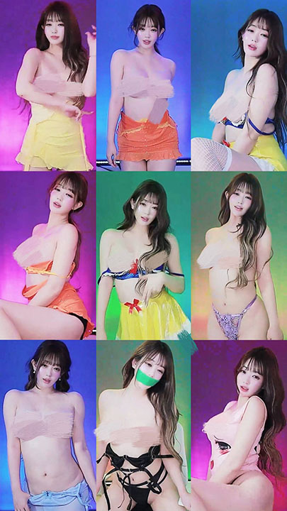 网红主播 云朵 韩国抖胸女神直播热舞合集 31V/3.78G*