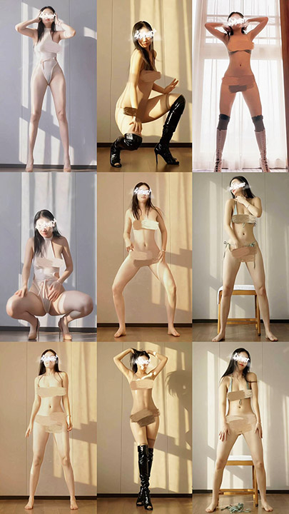 DYITT 11月维拉级舞蹈老师 新品九头身完美性感热舞 第1弹 8V/2.63G*