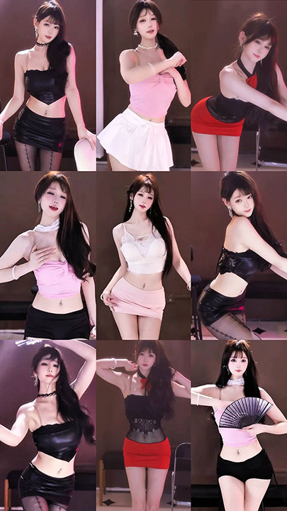 虎牙|小奶盖 高颜嫩妹主播热舞 8V/1G